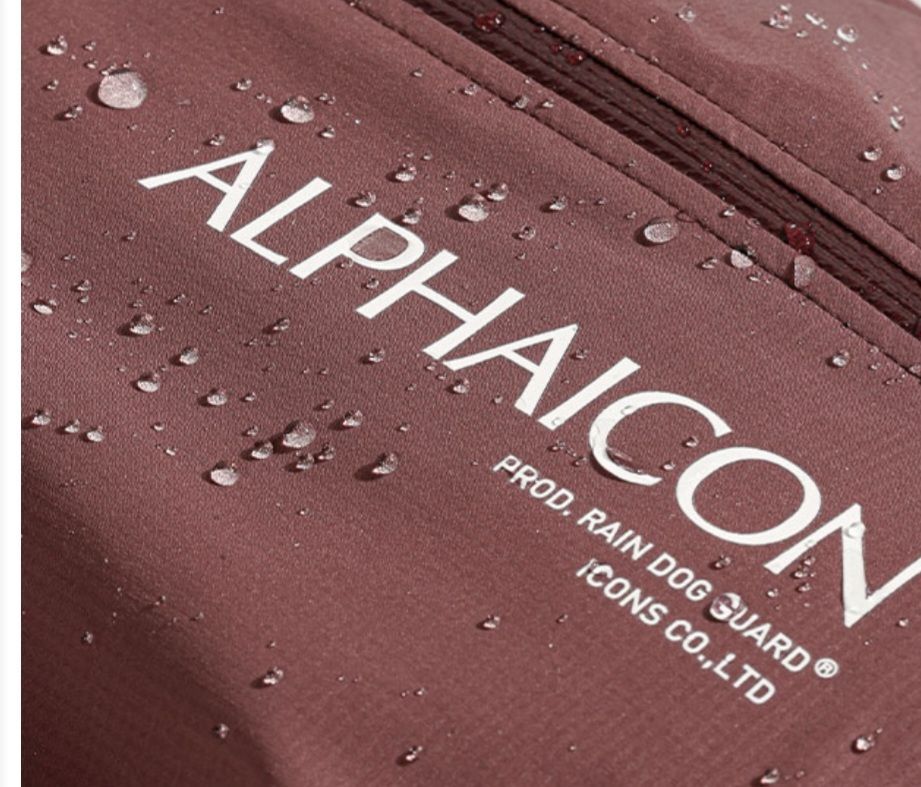 ALPHAICON アルファアイコン　レインドッグガード ML 2022年モデル RAIN DOG GUARD レインドッグガード BLACK 2023年モデル