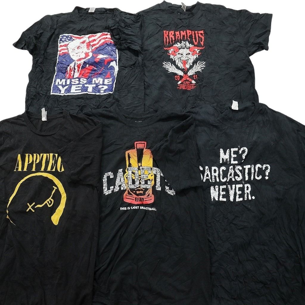 アニマル 動物 メンズ プリント ブラック L 古着 90s 半袖 Tシャツ