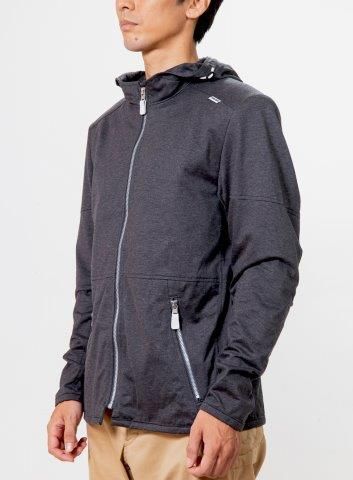 イージーライドパーカー チャコールブラック Mサイズ PJ-25103 パワー