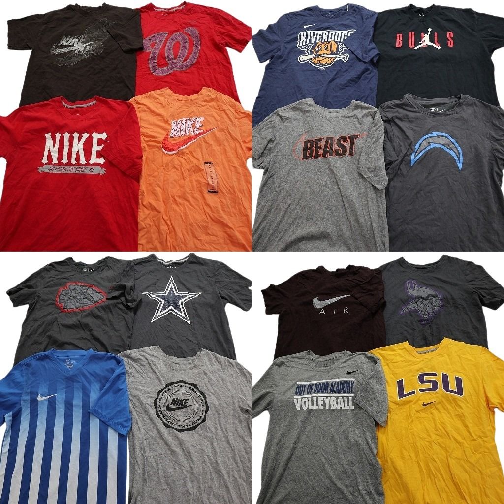 NIKE ナイキ Tシャツ まとめ売り Mサイズ 16枚 メンズ 古着 お得