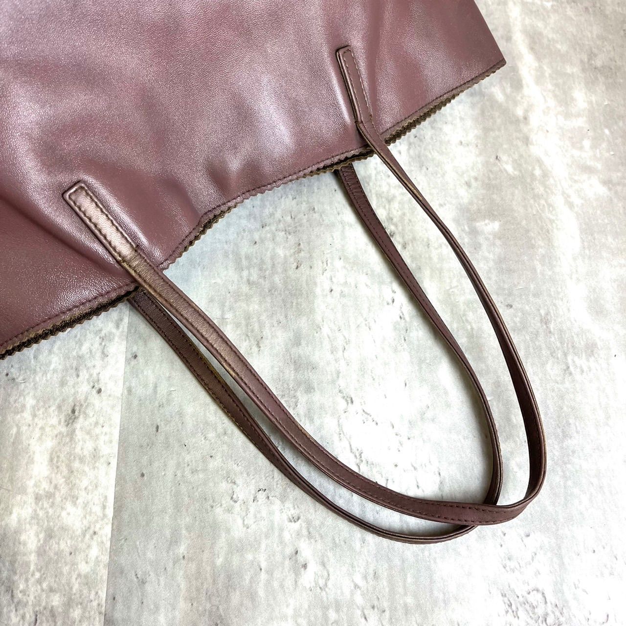 ✨良品✨LOEWE ロエベ トートバッグ ハンドバッグ アナグラム ロゴ型 