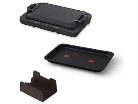 5営業日で発送 左右温調ホットプレート1枚 WHPK-021-B ブラック