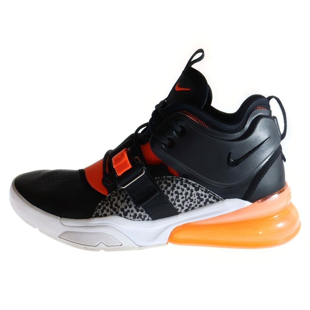 Nike Air Force 270 シューズ ブラック/オレンジ26cmメンズ 国内2月17日発売予定】 ナイキ エアフォース 270 