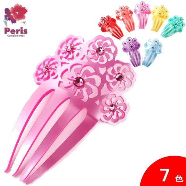 翌営業日出荷ラインストーンのペイネタ(櫛) Olivia(オリビア) [フラメンコ用] [スペイン直輸入] [メール便]