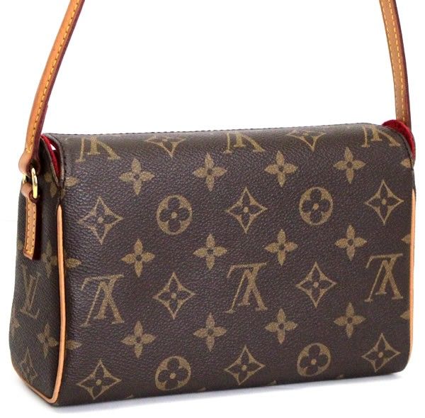 ルイヴィトン Louis Vuitton レシタル ショルダーバッグ ハンドバッグ ポーチ モノグラム M51900 【65858】 - メルカリ