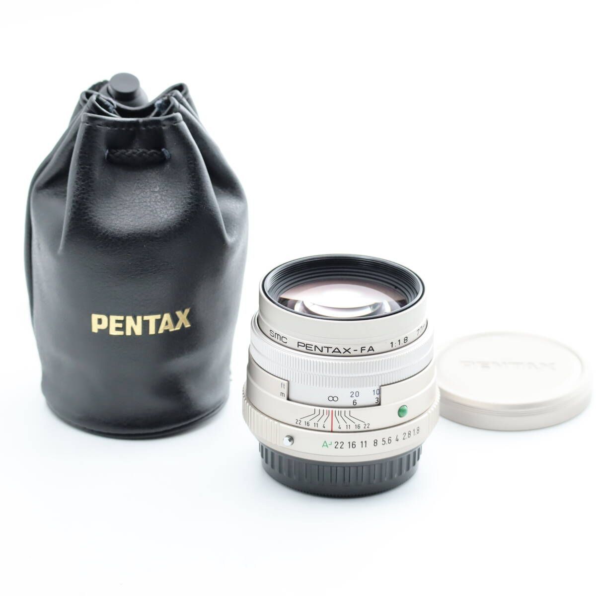 smc PENTAX-FA 77mmF1.8 Limited シルバー 中望遠単焦点レンズ