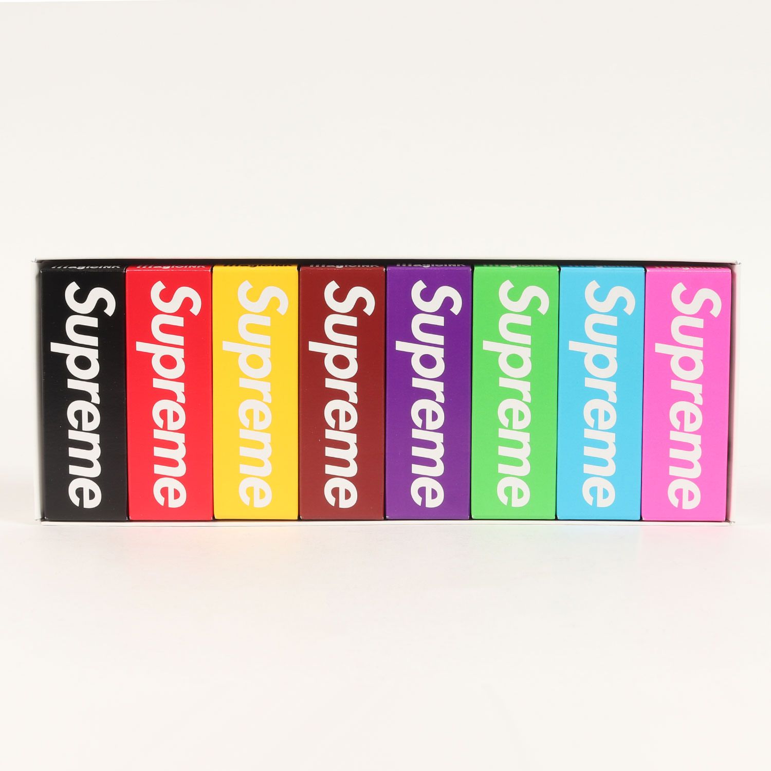 【新品】Supreme シュプリーム マジックインキ 別注 マーカー 8色セット Magic Ink Markers 22SS マルチカラー ブランド  コラボ