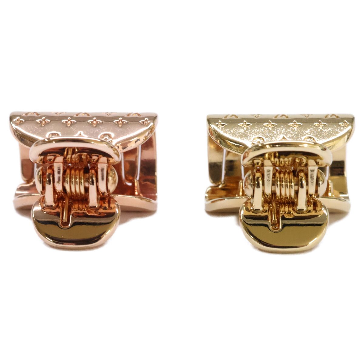 【中古品】ルイ•ヴィトン ミニ ヘアクリップ モノグラム M68940 ゴールド 中古品】ルイ•ヴィトン ミニ ヘアクリップ モノグラム M68940