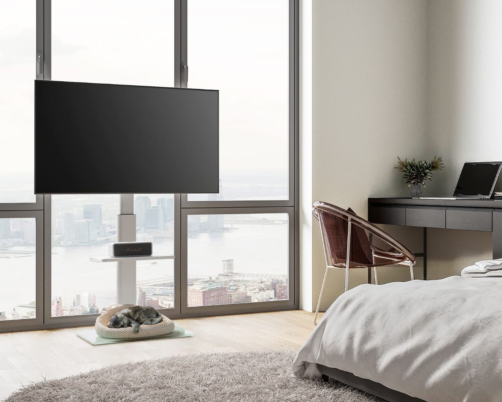 壁寄せテレビスタンド