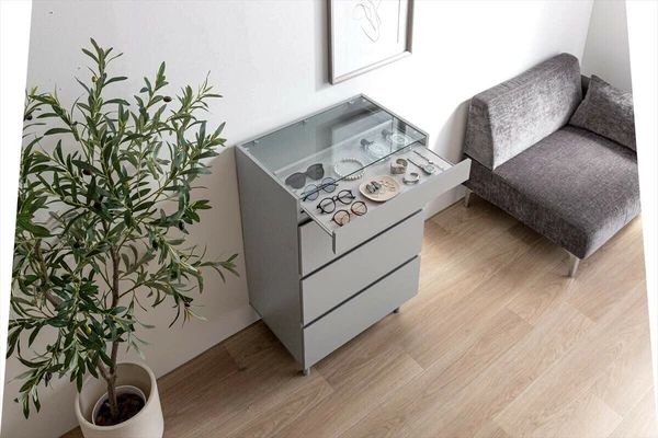 幅60cm ガラス天板