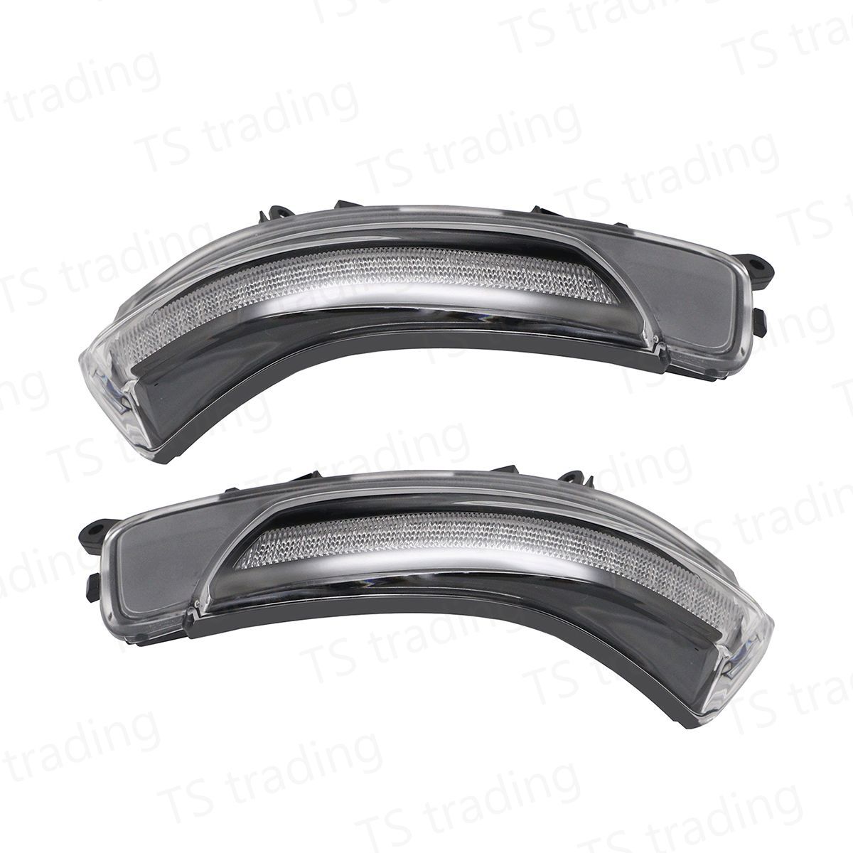 [流れるウィンカー] URS206，UZS207 マジェスタ LED ウインカーミラー レンズKIT スモーク/青光 カメラ付対応 検) 200 シーケンシャル 流星 流れるウインカー] 200系 クラウンマジェスタ (UZS207⁄URS206