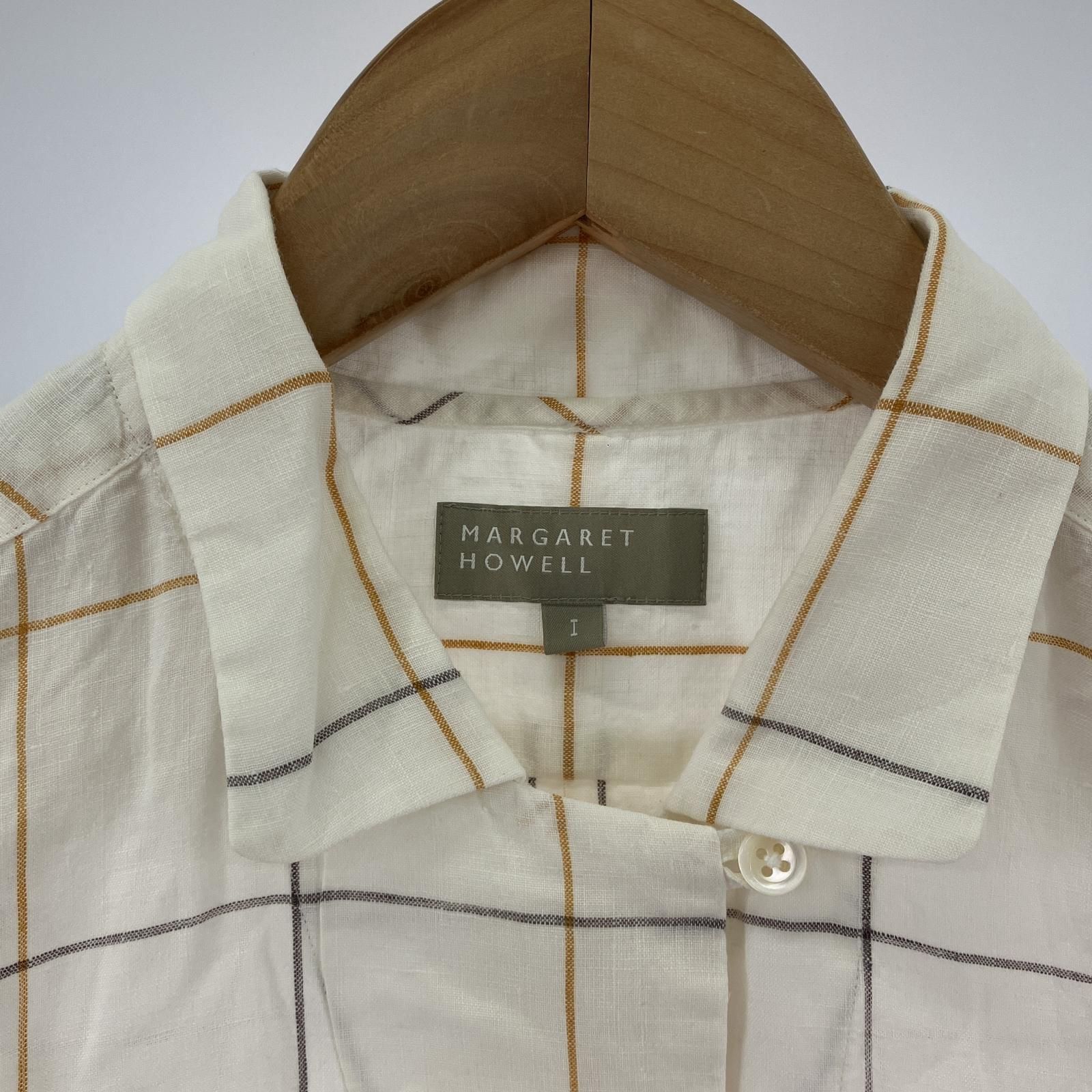 【美品】マーガレットハウエル　リネンシャツ　オープンカラー (開襟)　F MARGARET HOWELL｜SHIRTING LINEN SHIRT | Rakuten Fashion(楽天