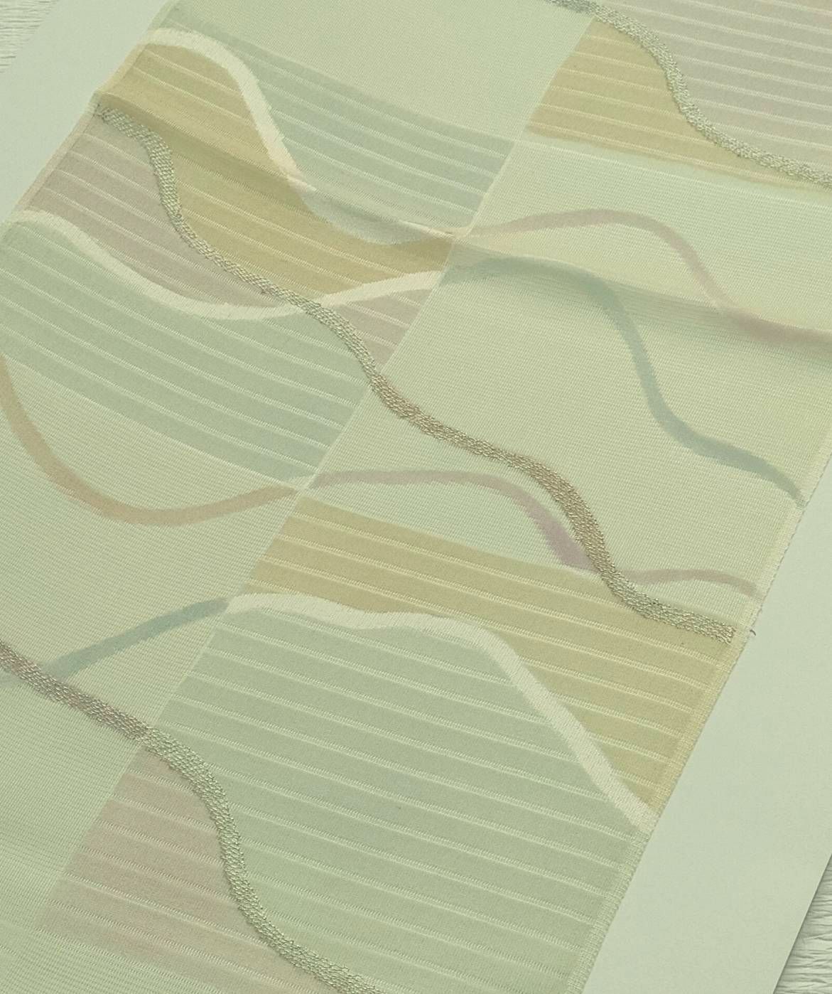 ☆新品未使用☆正絹　絽　夏用　ピンク系花模様　帯揚げ帯〆セット　9 帯揚げ帯締めセット 夏 絽 着物通販店 枠 ～waku～