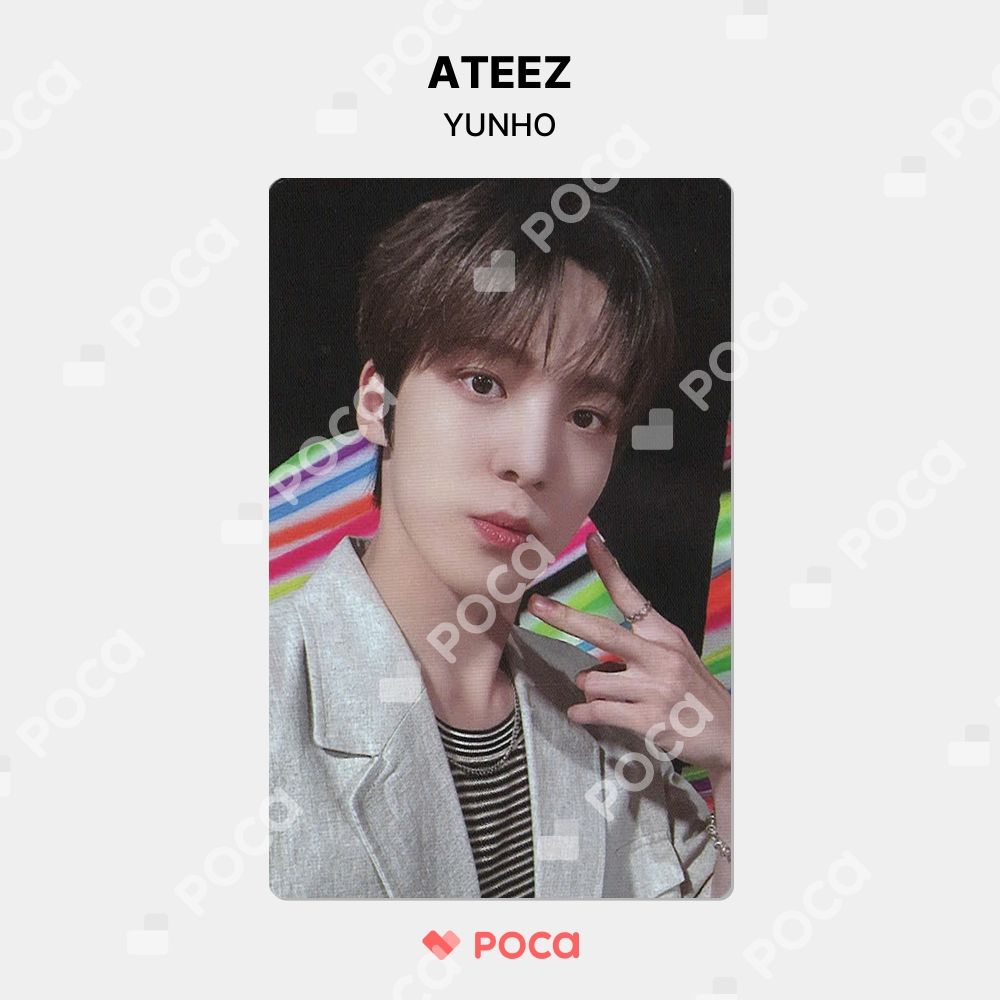ateez fromm ユノ　トレカ ATEEZ ユノ トレカ fromm X ATEEZ EARLY BIRD EVENT 公式 トレカ