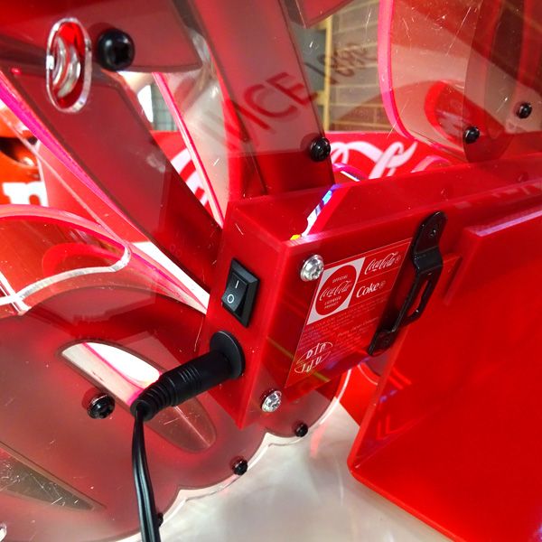 COCA-COLA BRAND コカコーラブランド LEDサイン「レタリング LEDサイン