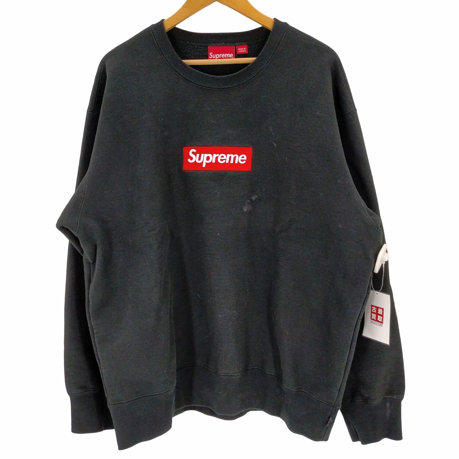 シュプリーム Supreme 22AW canada製 Box Logo Crewneck Sweatshirt 