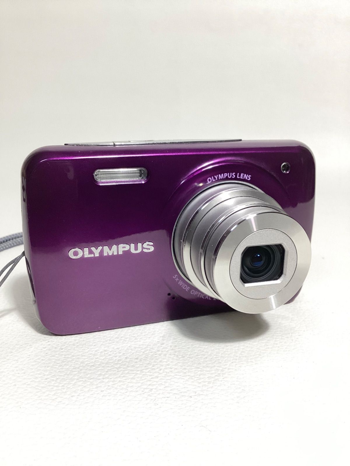 OLYMPUS デジタルカメラ VH-210 パープル 1400万画素 光学5倍ズーム 