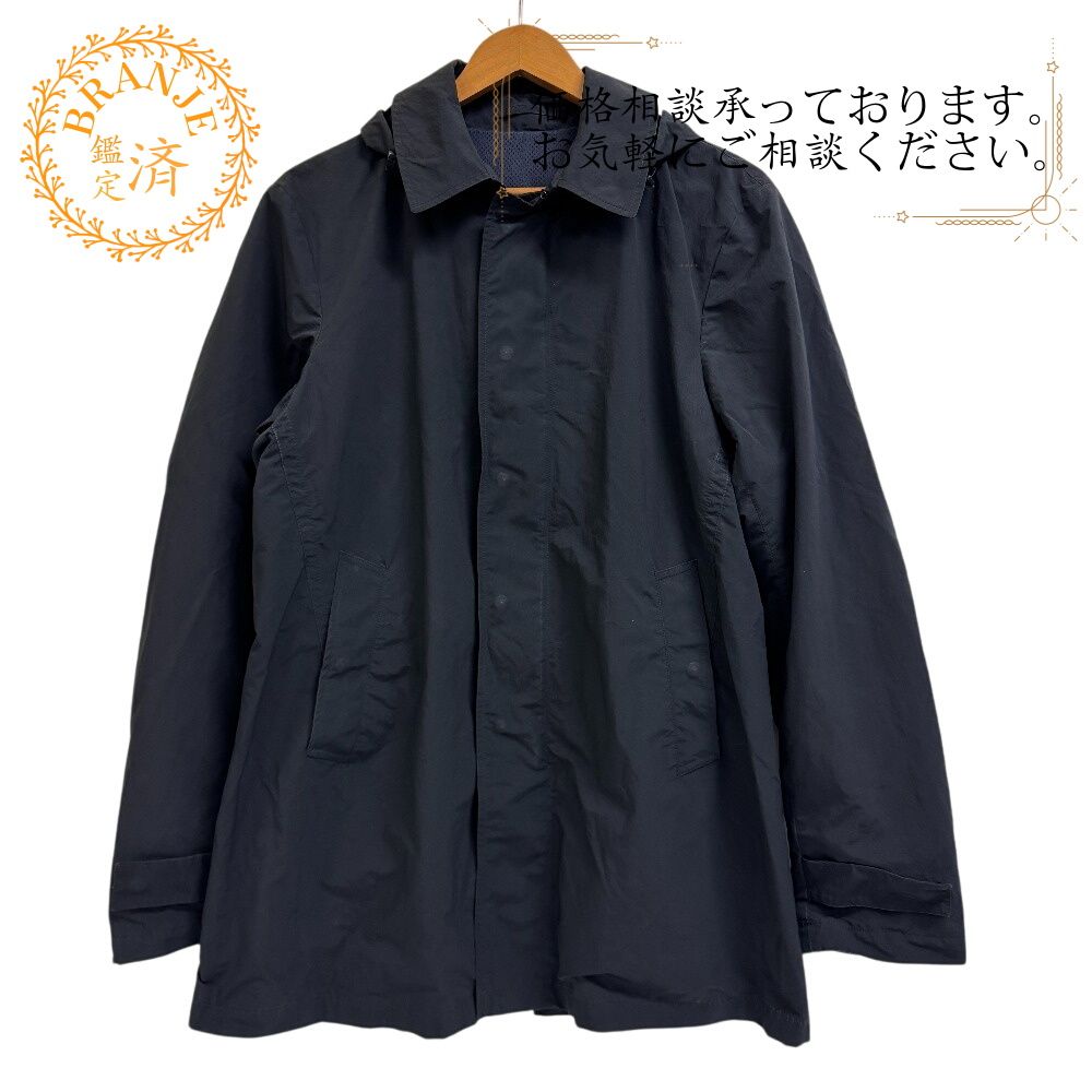 ５％OFF フォロワークーポン Herno ヘルノ IM0146U ウォーターレペレントポリステルフーデッドショートバルカラー 19074-17841-4 ナイロンジャケット ネイビー メンズ おすすめ 人気
