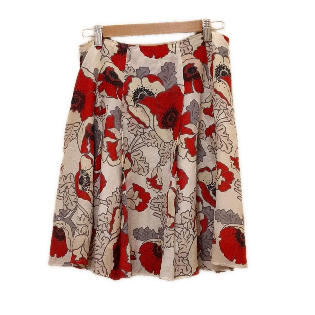 美品 PaulSmith ポールスミス花柄スカートサイズ42 PaulSmith BLACK(ポールスミスブラック) スカート サイズ42 L
