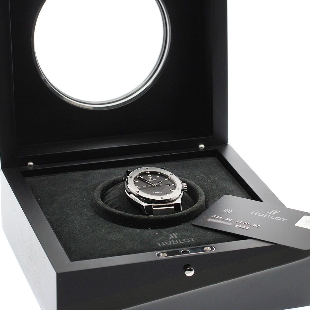 ウブロ HUBLOT 548.NX.1170.NX クラシック フュージョン チタニウム  