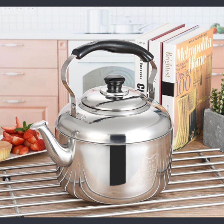 ステンレスケトル 錆びない 笛吹やかん IH/直火対応 大容量 ケトル