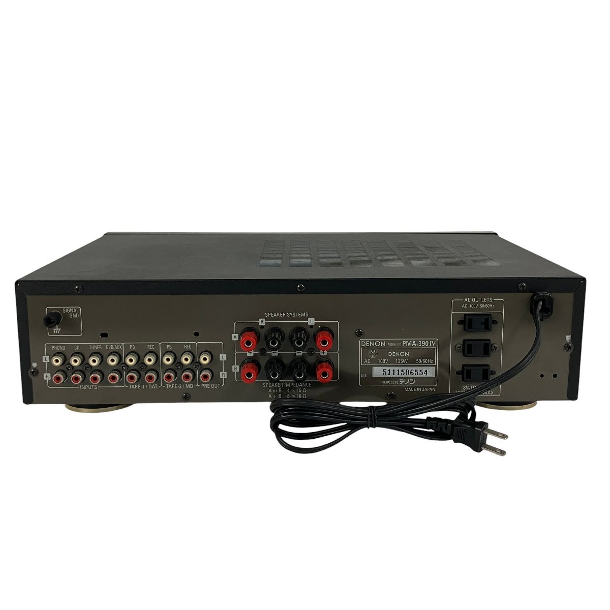 DENON PMA-390IV プリメインアンプ デノン 音響機材 中古