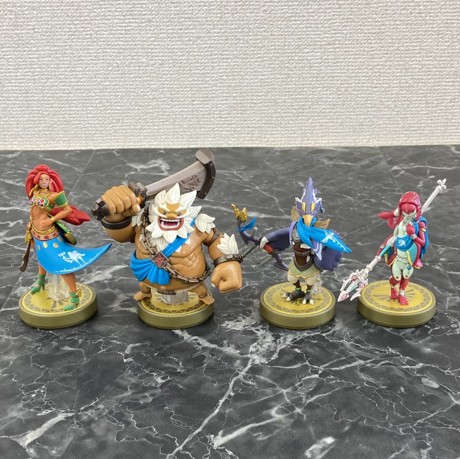 24. amiibo アミーボ ゼルダの伝説 四人の英傑セット