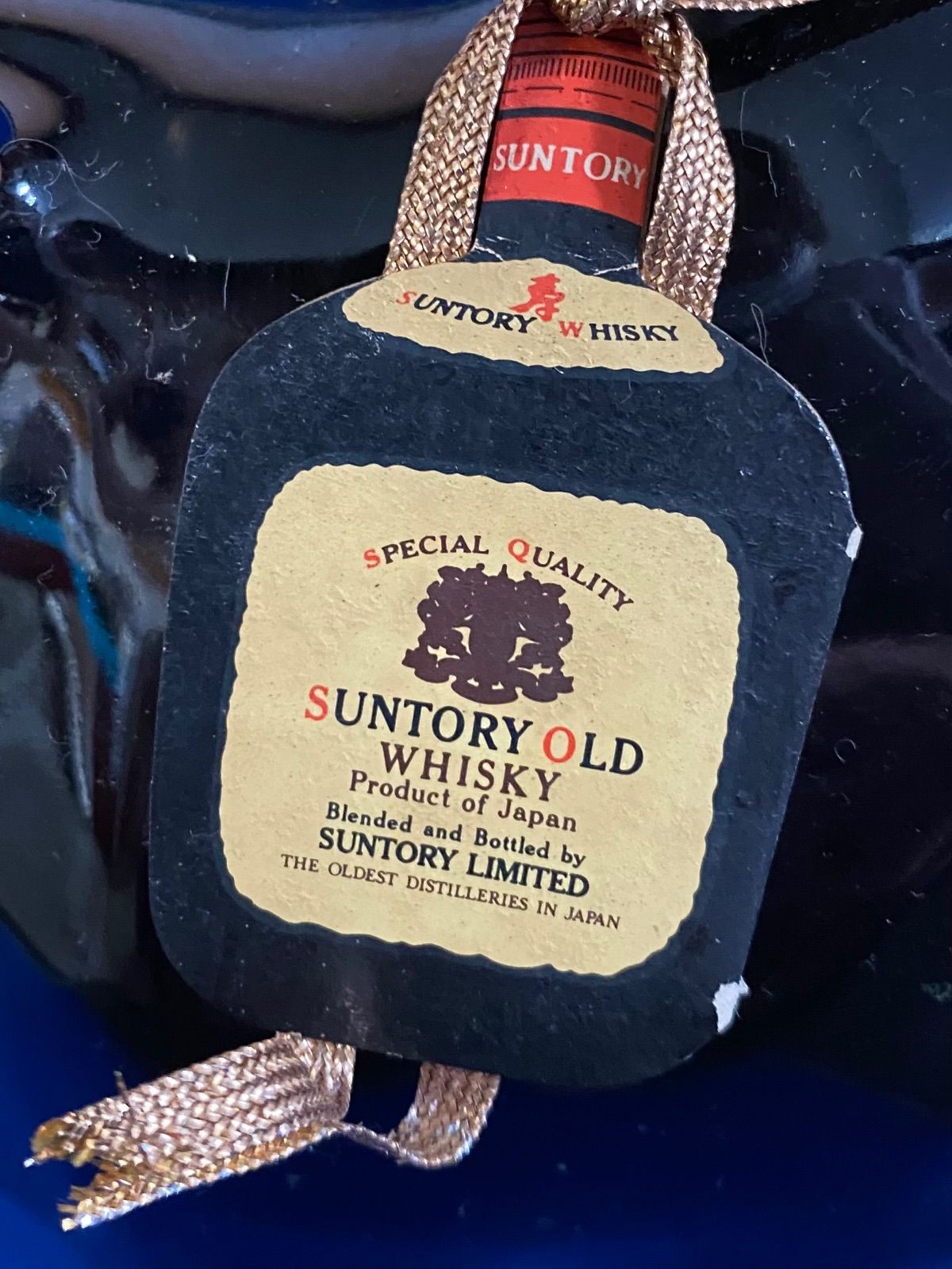 【未開栓】SUNTORY OLD WHISKY 1985 丑A/干支ボトル/陶器 SUNTORY OLD WHISKY 1985 丑 干支ボトル サントリー ウイスキー