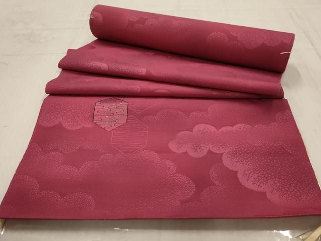 絽羽尺 正絹 正絹 最高級 絞生苑 白露 華紋 羽尺反物（334） 反物京