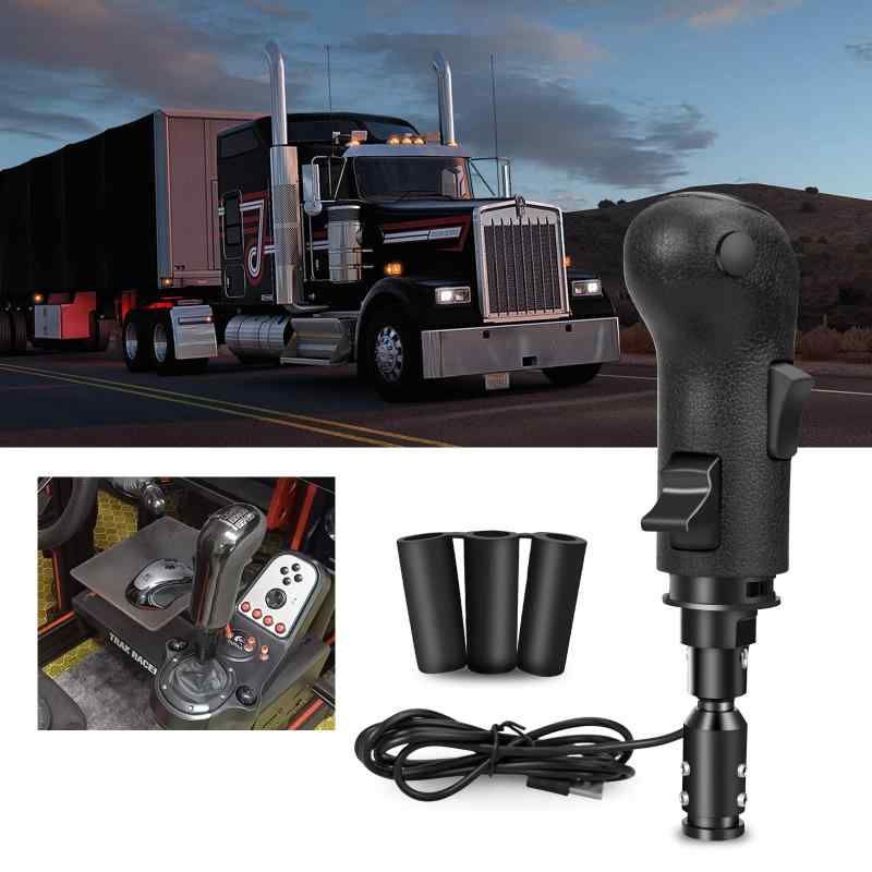POWER PANDA PC USB シフター ギア シフトノブ Man Truck ATS ETS Logitech G29 G27 G25 G920 G923 対応 THRUSTMASTER TH
