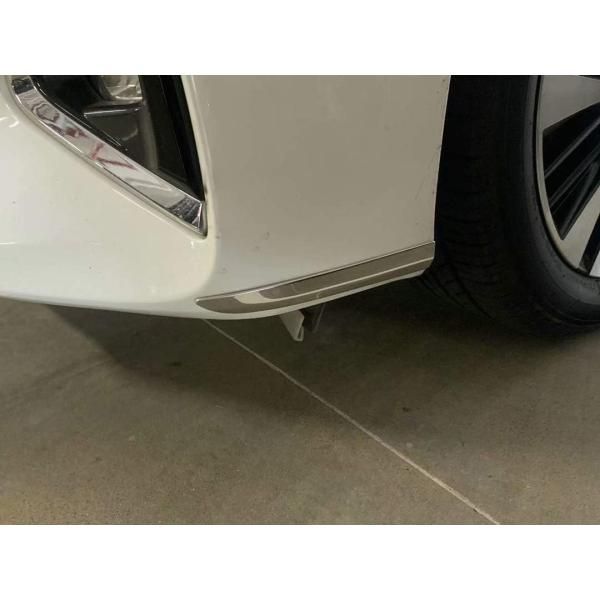 アルファード 30 系 35 系 後期 ステンレス フロント リア バンパー モール ガーニッシュ サイド コーナー プロテクター