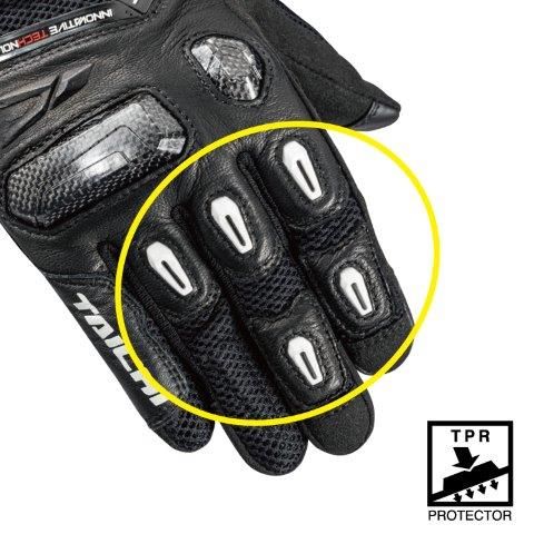 BERIK ベリック G175 バイクグローブ 黒/白 レーシンググローブ 楽天