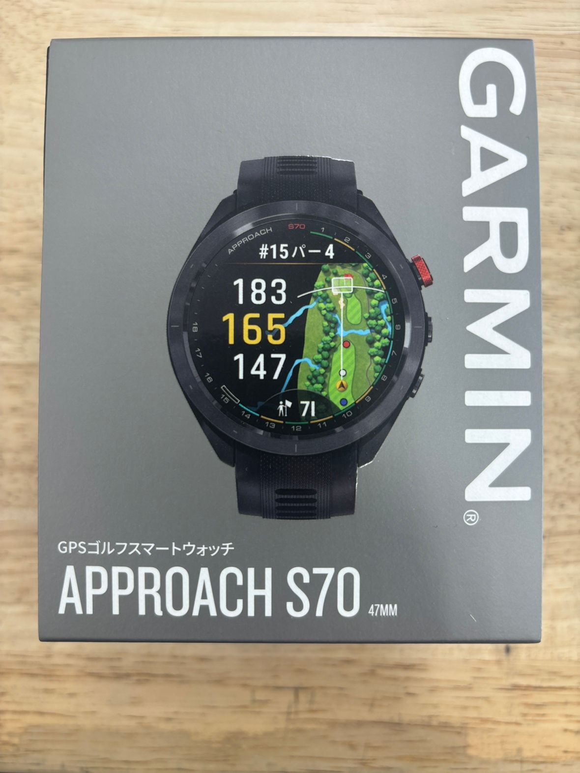 【新品未使用】GARMIN Approach S70 47mm　腕時計型GPSナビ【浦安店】