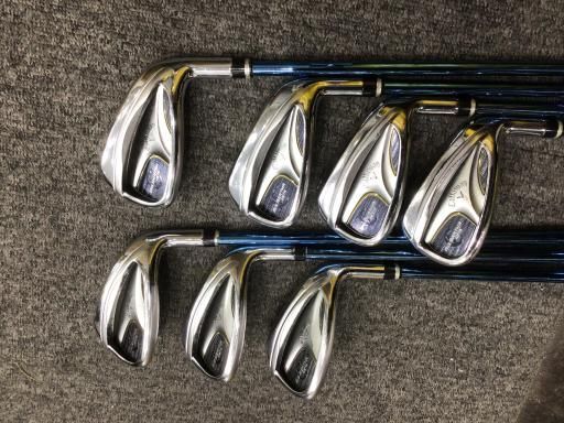 キャロウェイ BIG BERTHA 2016 BETA 7S アイアンセット IR ALLOY BLUE SORA フレックスR メンズ 男性用 右利き 右用 Dランク ゴルフクラブ