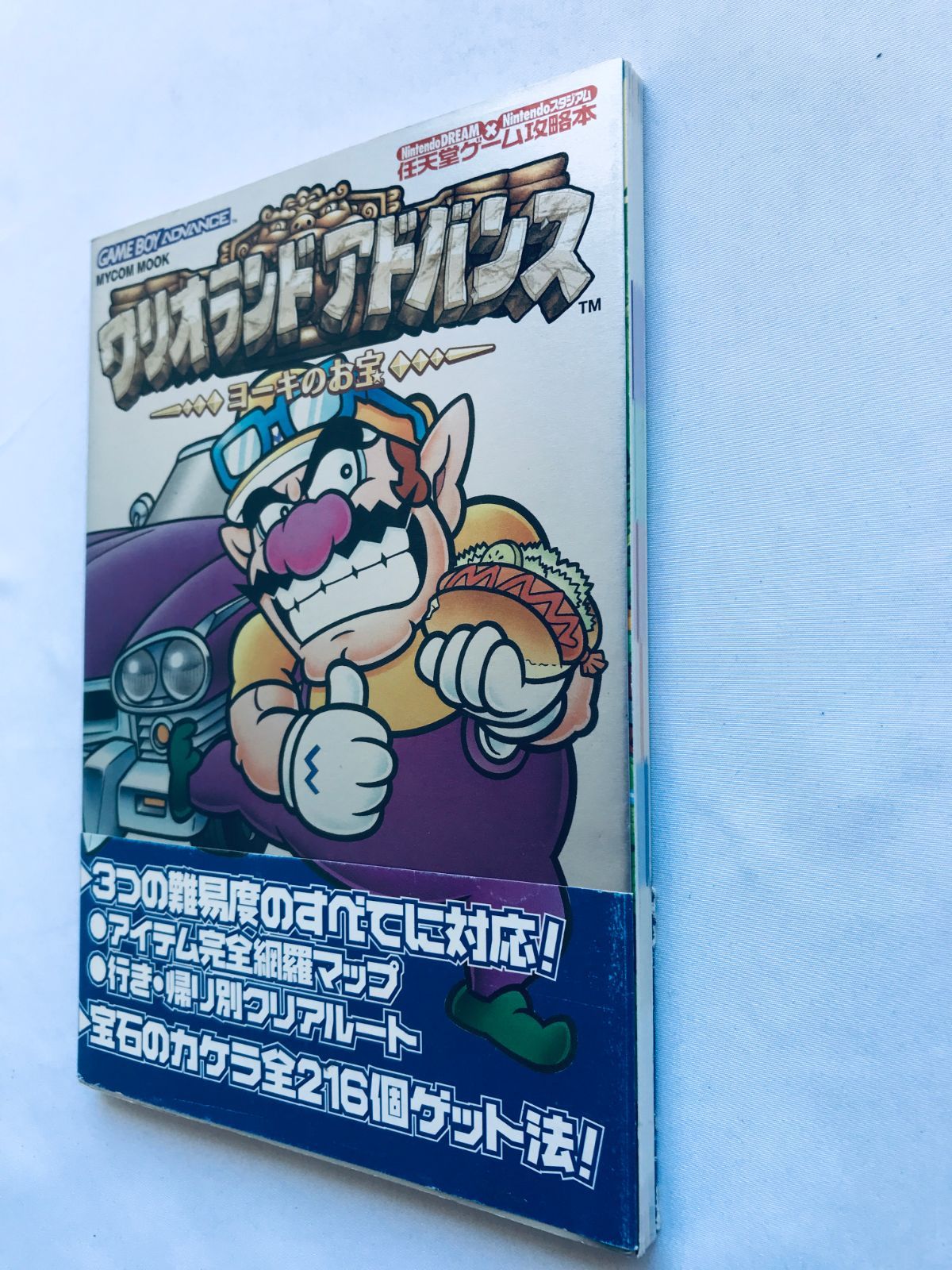 ワリオランド アドバンス ヨーキのお宝 任天堂ゲーム攻略本 初版 