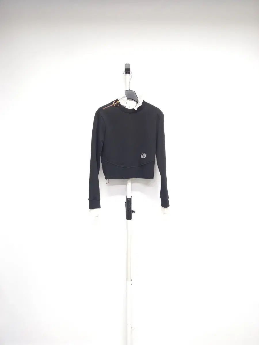 LUCKY CHOUETTE ラッキーシュエトゥ 春 秋 フリル ショート トレーナー 55 44