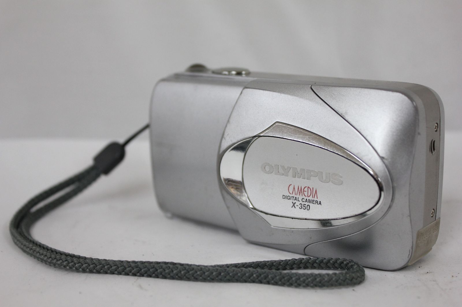 返品保証 便利な単三電池で使用可 オリンパス Olympus X-350 コンパクトデジタルカメラ M6710