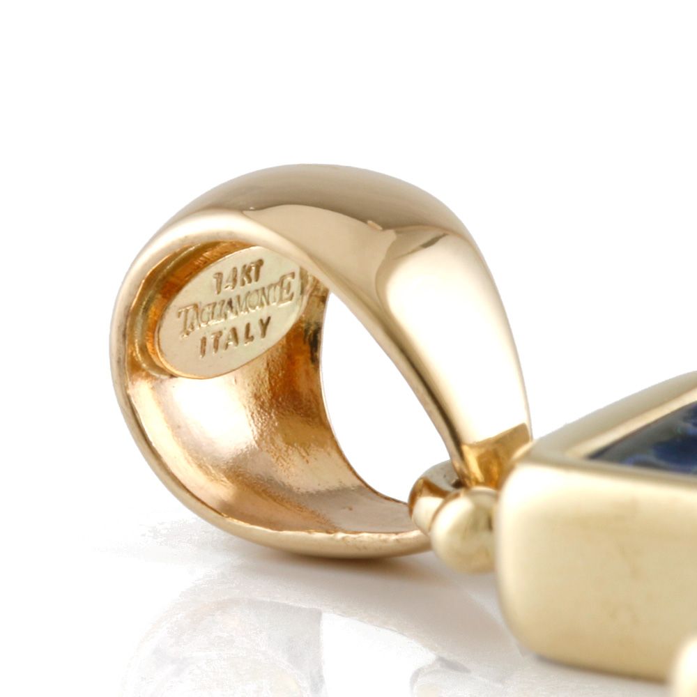 ペンダントトップ イタリー製 タリアモンテ 14kt イエローゴールド 中古 ペンダントトップ イタリー製 タリアモンテ TAGLIAMONTE