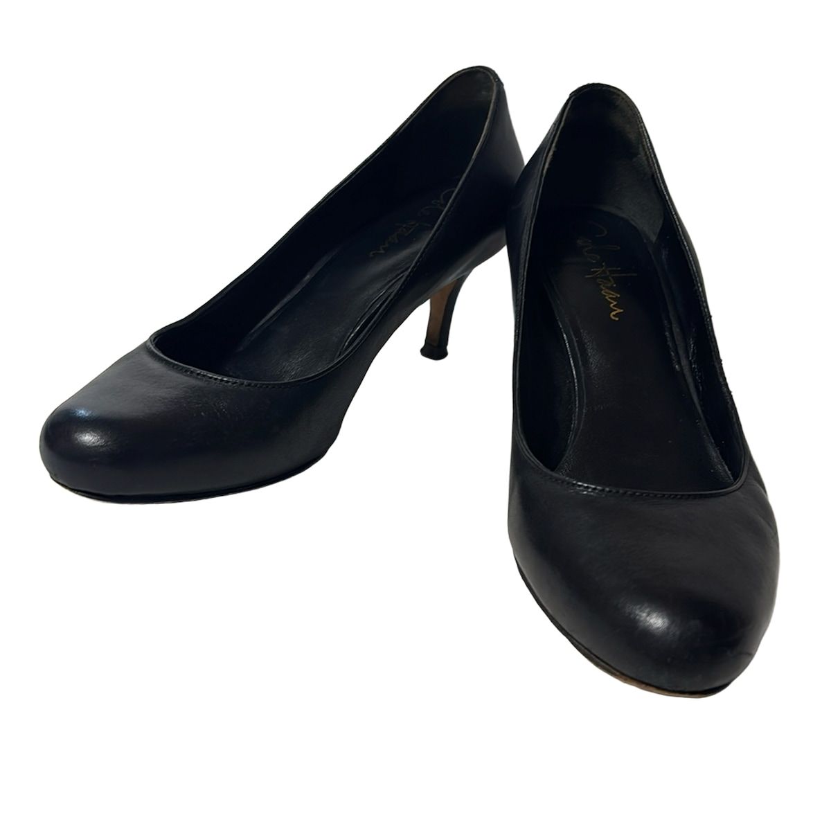 コールハーン NIKE AIR パンプス 6B 黒 美品 COLE HAAN(コールハーン) パンプス 6b レディース - 黒 NIKE AIR