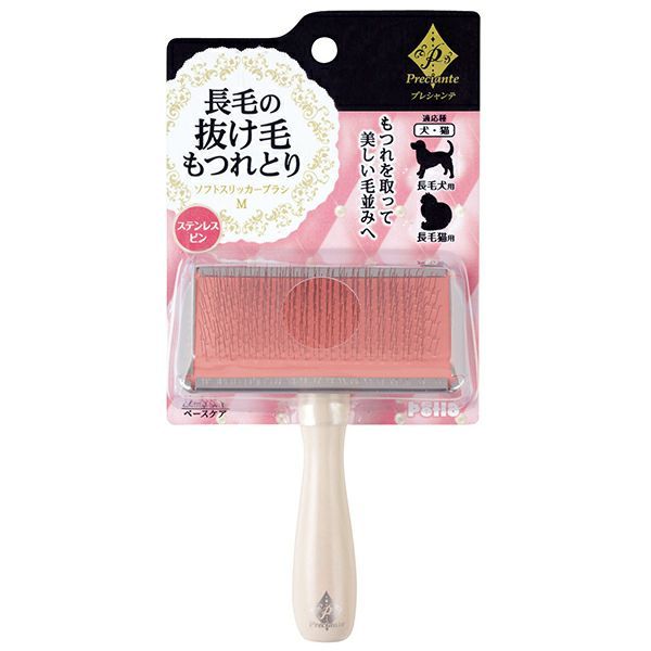 【同梱不可】【6個セット】ペティオプレシャンテソフトスリッカーブラシM