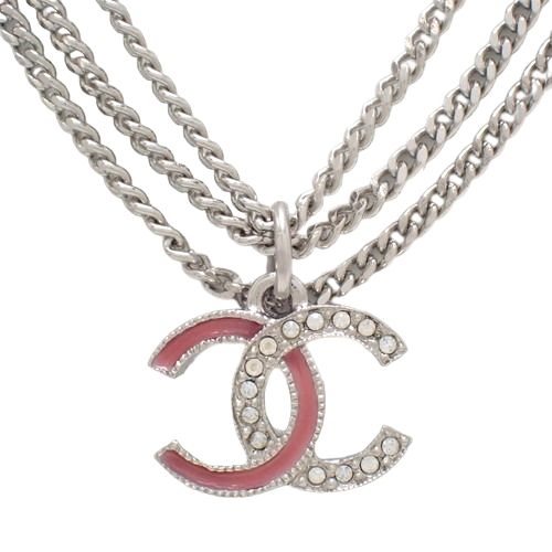 CHANEL(シャネル) ココマーク ラインストーン ネックレス ネックレス