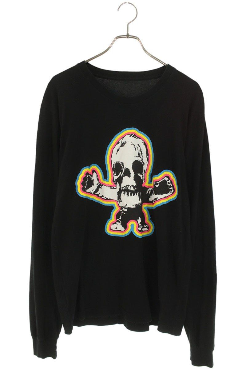 クロムハーツ CH L|S |3 FOTIバックスクロールラベルプリント長袖カットソー メンズ M