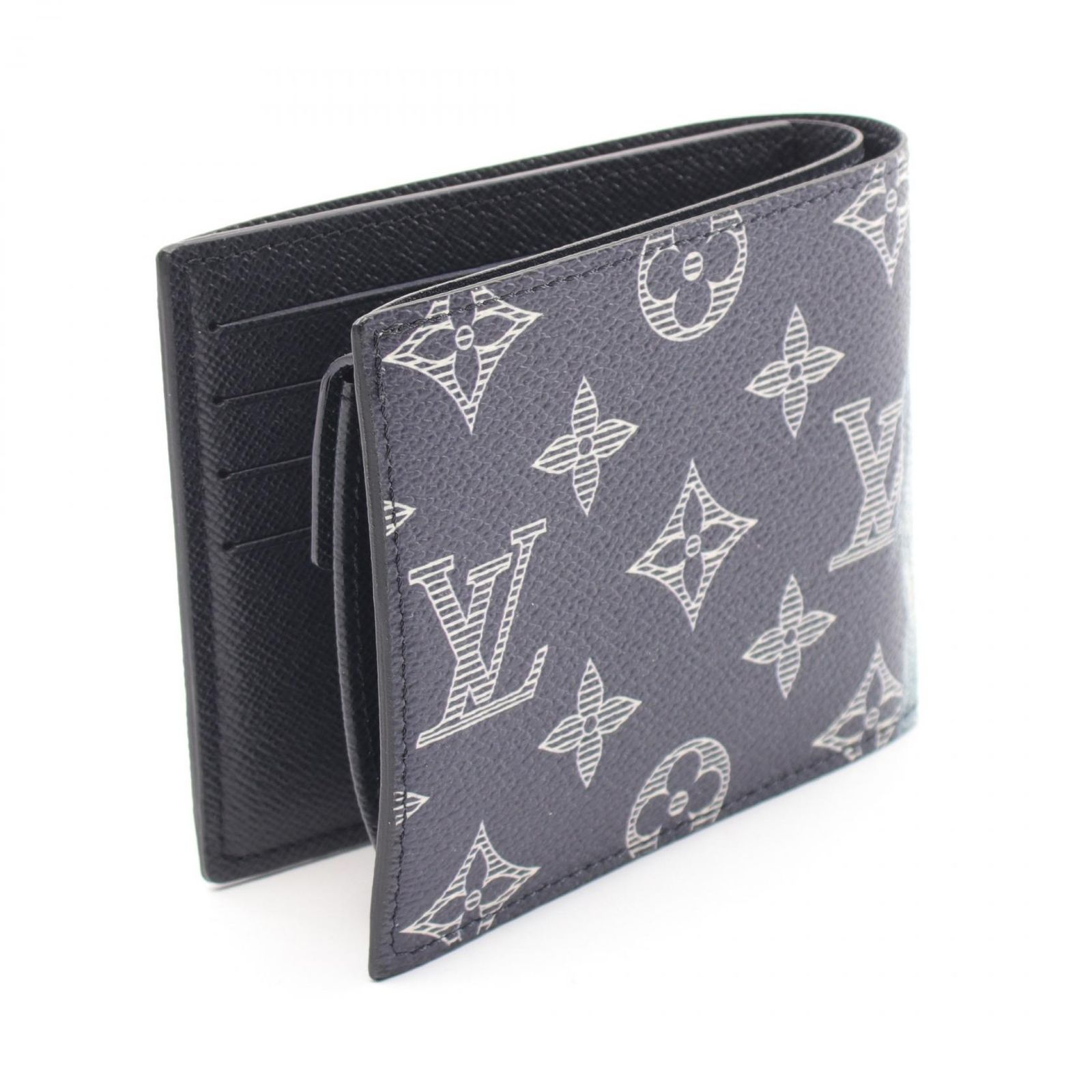 ルイ・ヴィトン LOUIS VUITTON 二つ折り財布 ポルトフォイユ マルコ NM
