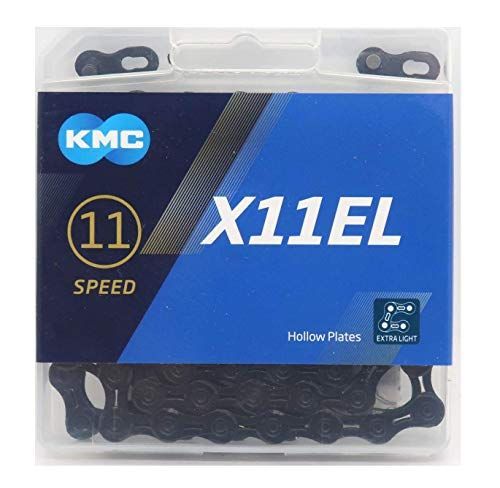 KMC X11EL ブラック BLACK Tech チェーン 11スピード/11s/11速 118Links [品]