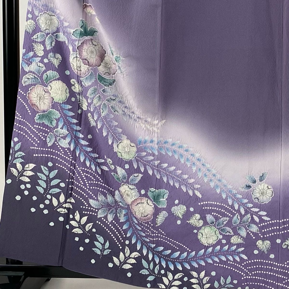 付下げ 身丈158cm 裄丈68cm L 袷 翠山工房 やまと 落款あり