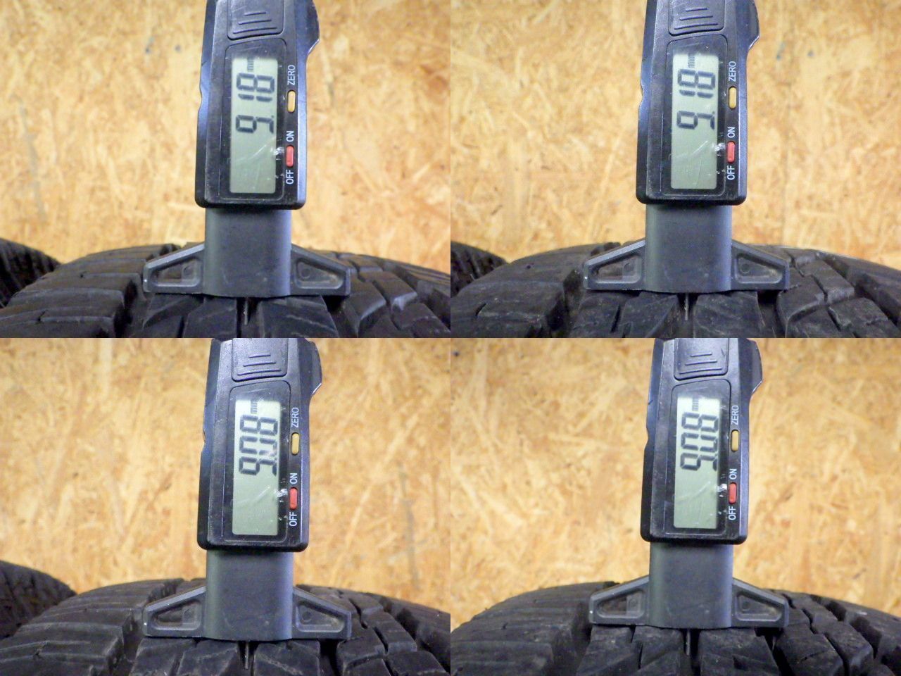 J286 ◆ 製造 約8部山 ◆YOKOHAMA GEOLANDAR AT G015◆235 70R16◆4本