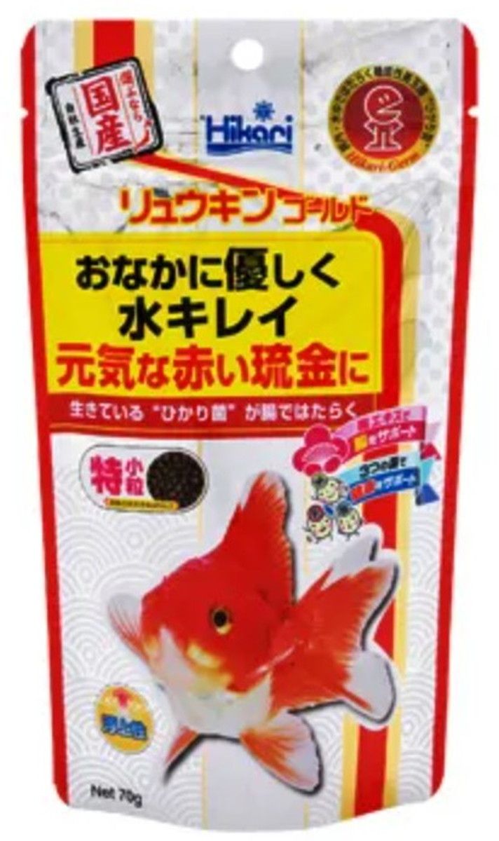 同梱不可 50個セット キョーリン ひかり リュウキンゴールド 70g