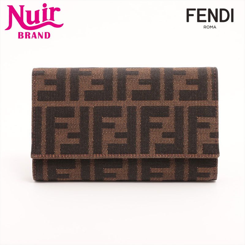 FENDI フェンディ 長財布 ズッカ