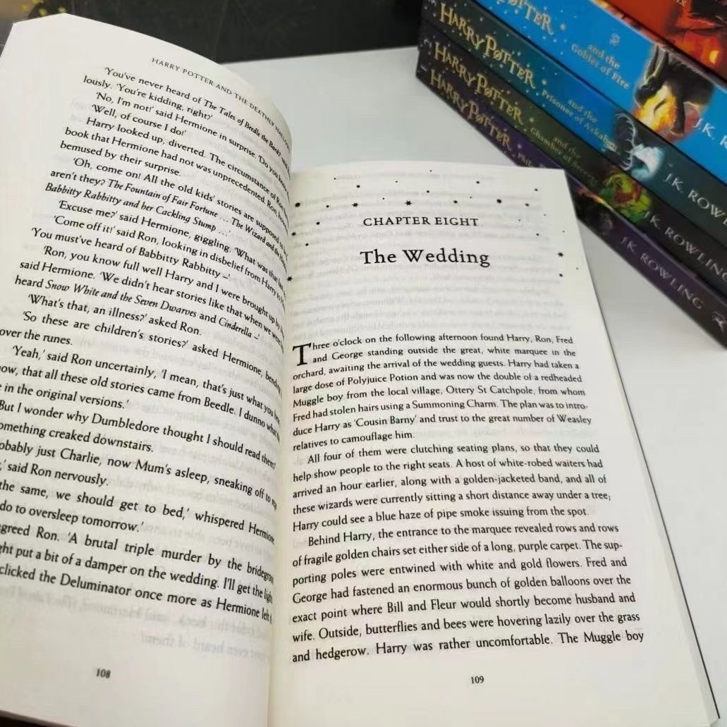 ハリーポッター Harry Potter 全巻 洋書8冊 - メルカリ