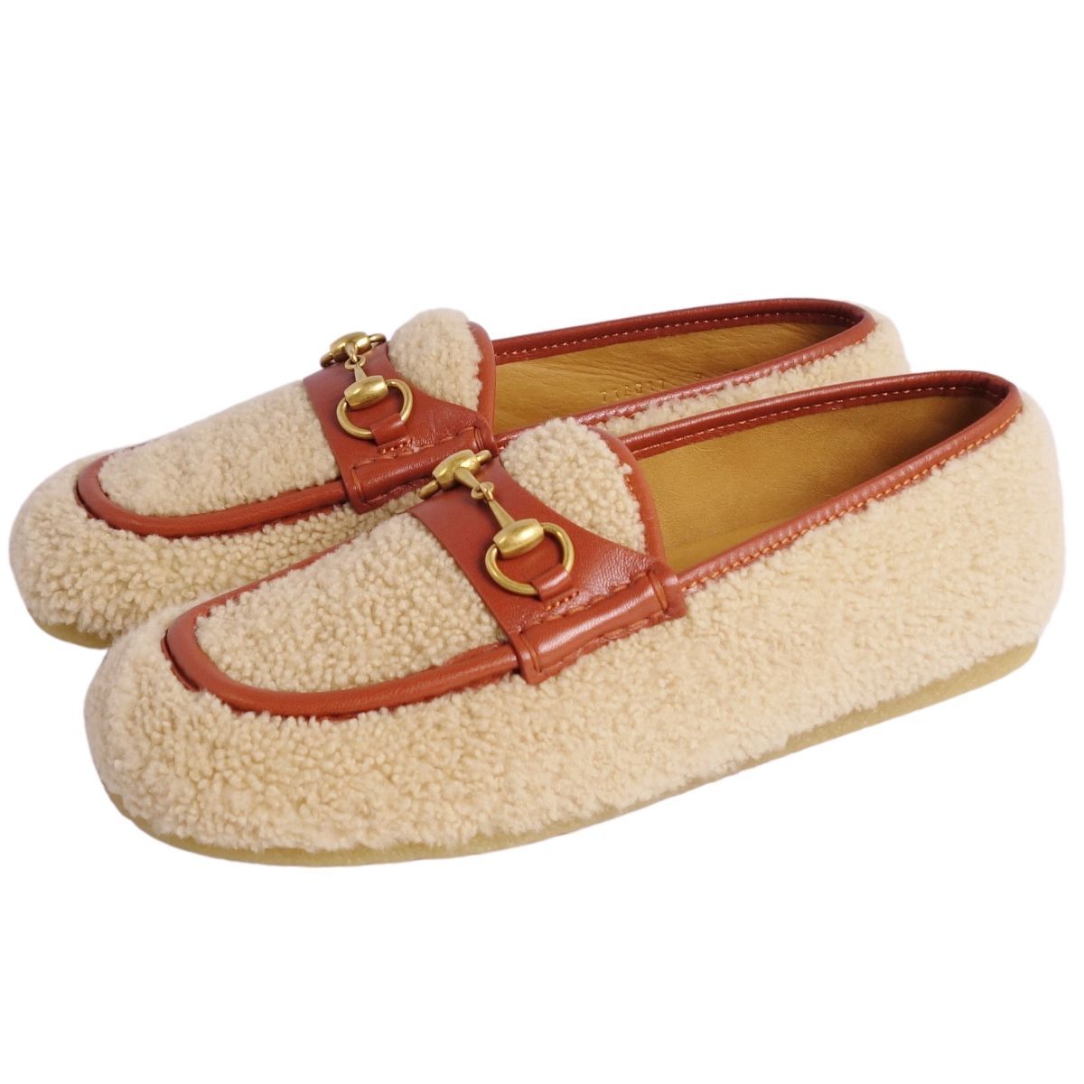 未使用 グッチ GUCCI ローファー モカシン ホースビット 未使用 グッチ GUCCI ローファー モカシン ホースビット